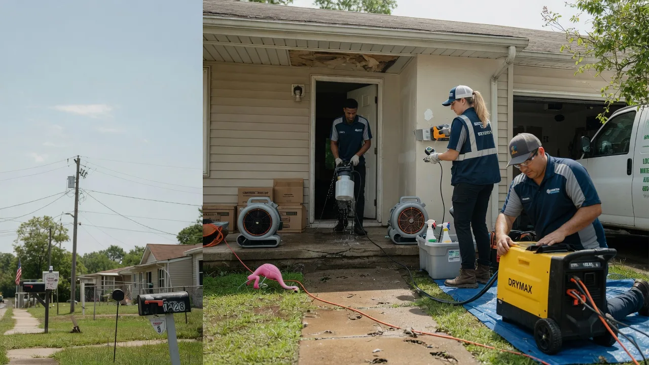 Storm Damage Water Removal in Bolivar, TN near me